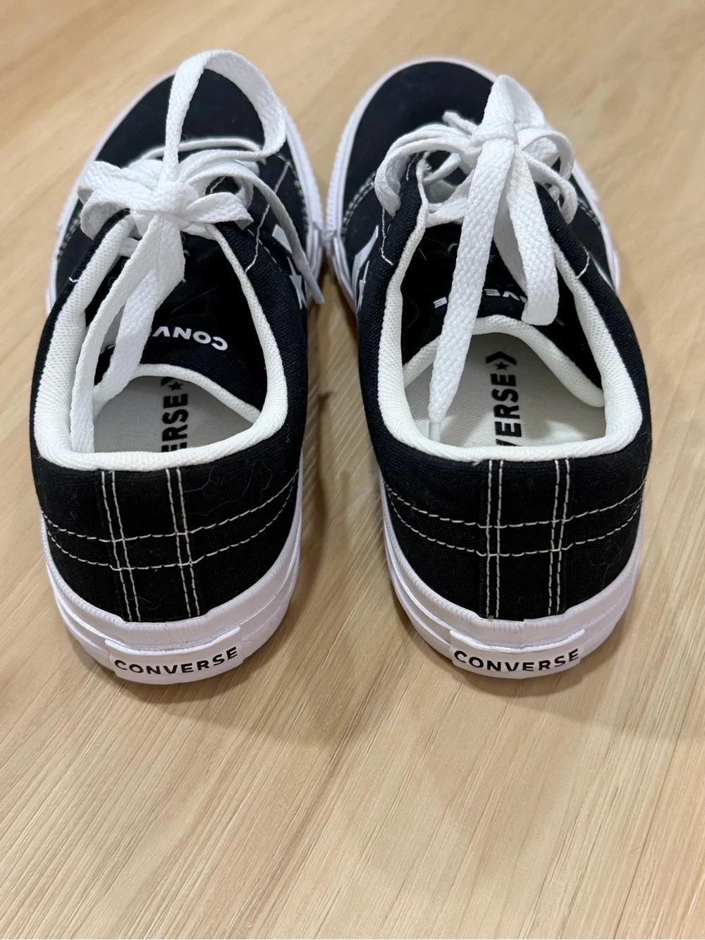 Converse Black/White Day One Low-Top Sneakers